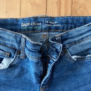 Girls GAP super skinny jeans